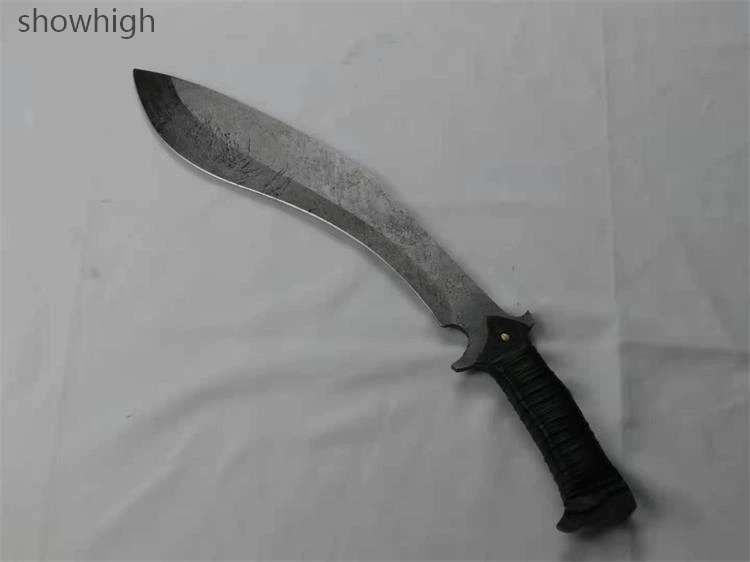 handmade high carbon steel zombie tool hacking knife HK2001