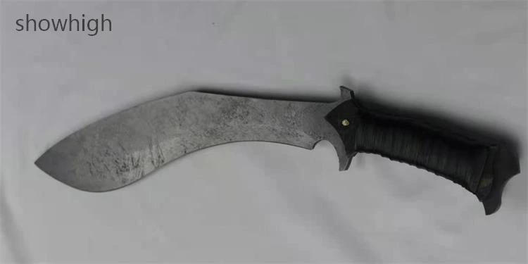 handmade high carbon steel zombie tool hacking knife HK2001