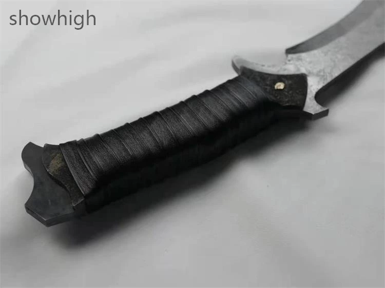 handmade high carbon steel zombie tool hacking knife HK2001