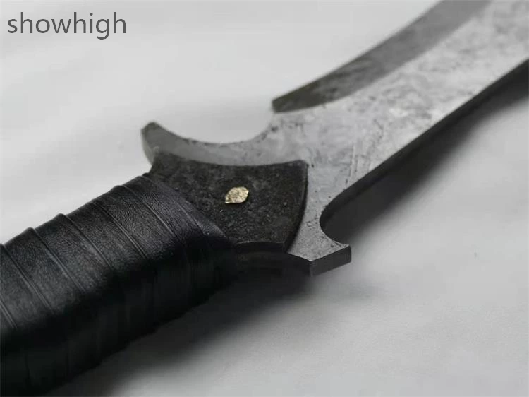 handmade high carbon steel zombie tool hacking knife HK2001