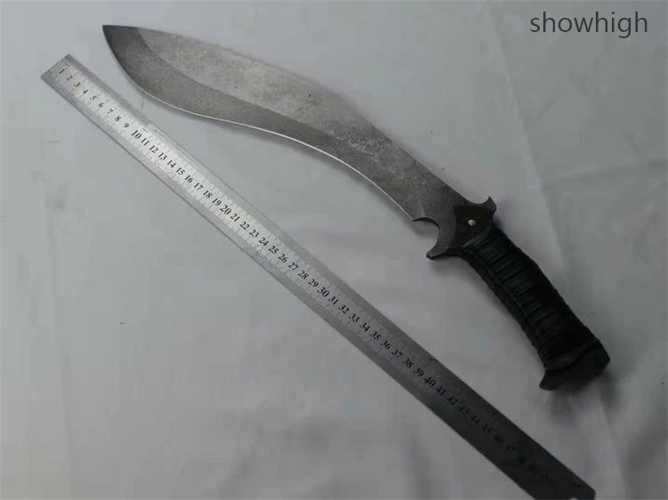 handmade high carbon steel zombie tool hacking knife HK2001