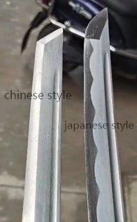 Handmade japanese samurai katana  blue Swords ss006