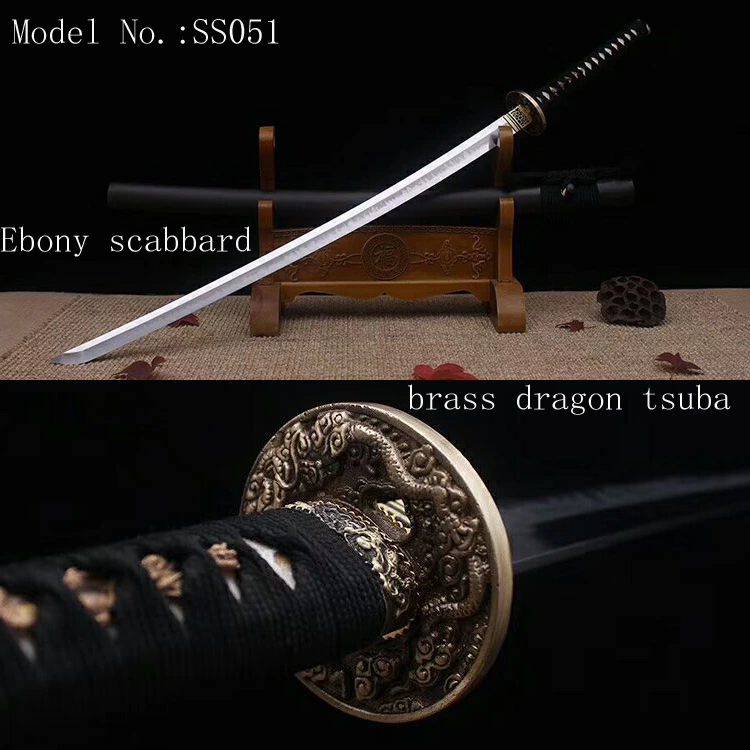 Handmade high carbon  manual grinded steel Swords  ss051