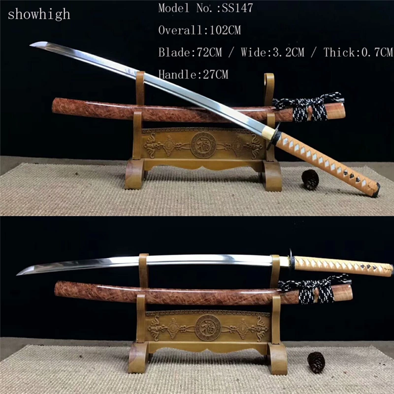 Handmade samurai katana Swords with unique saya ss147