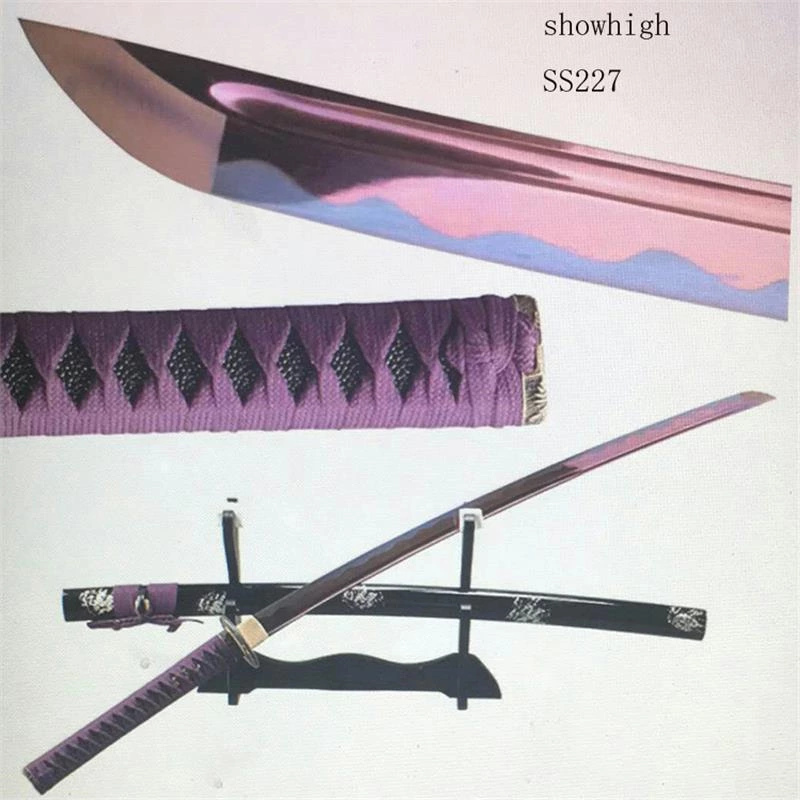 Handmade purple carbon steel Swords ss227