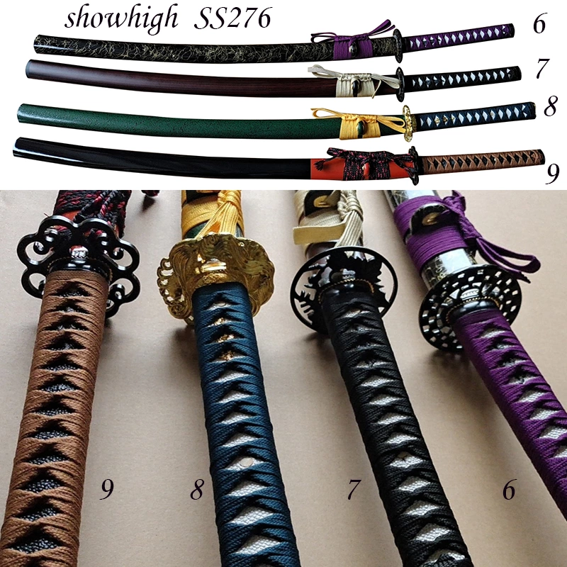 Handmade carbon steel katana Swords ss276