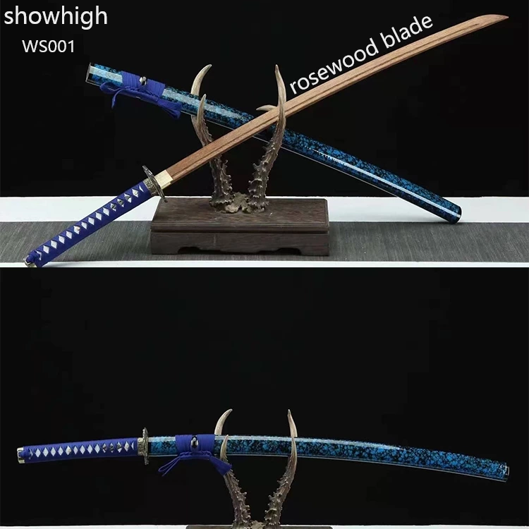 high quality rosewood katana sword ws001