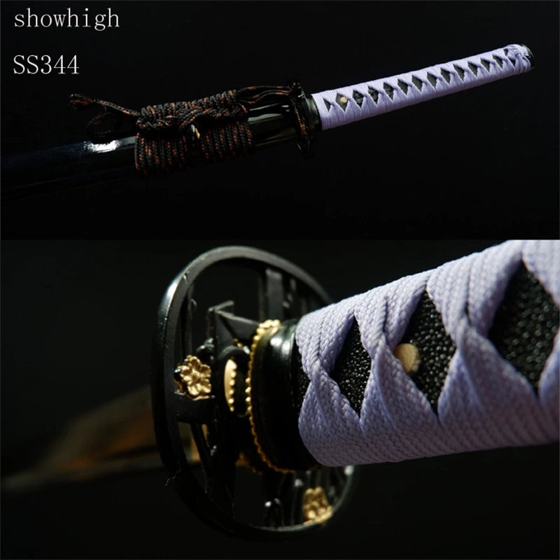 Handmade  T10 real hamon katana Swords ss344