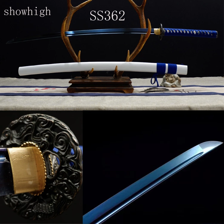 Handmade blue katana Swords ss362