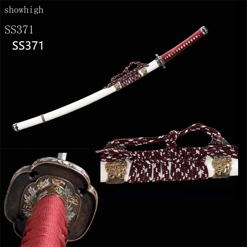 Handmade high quality T10 real hamon katana  Swords ss371