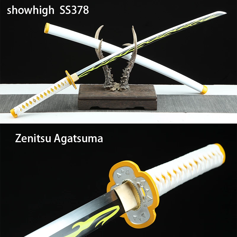 Handmade demon slayer Zenitsu Agatsuma Swords ss378