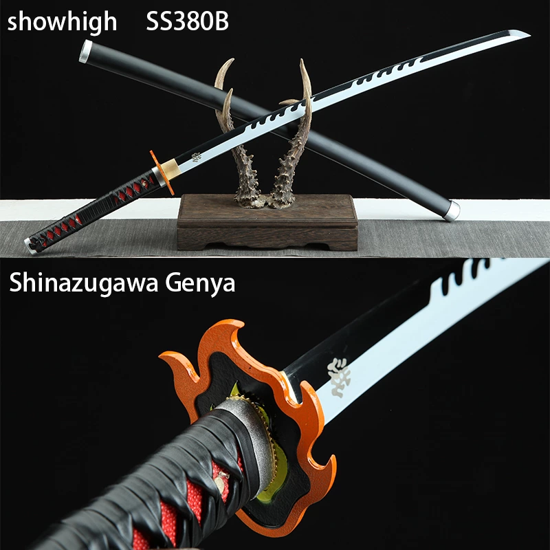 Handmade cemon slayer shinazugawa genya Swords ss380B