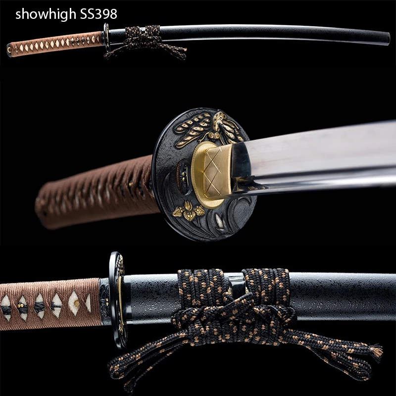 Handmade  carbon steel katana Swords ss398