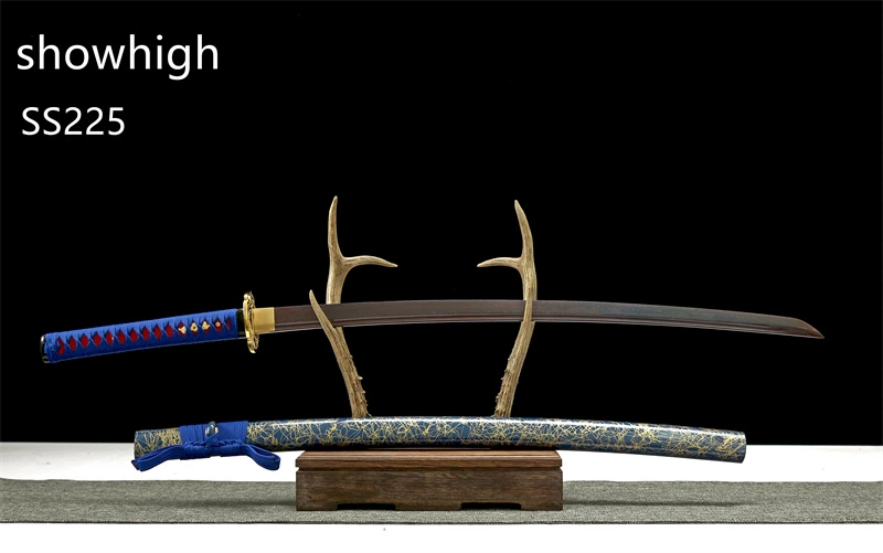 Handmade blue damascus Swords ss225