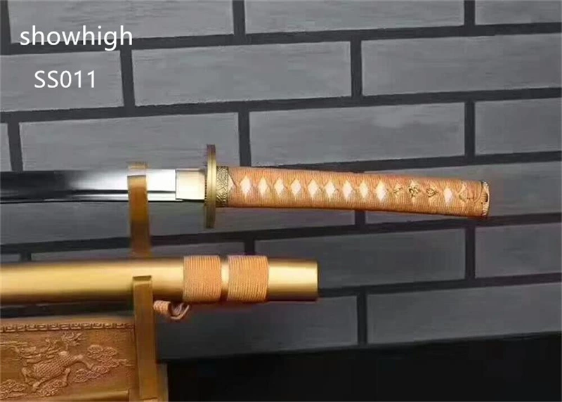 Handmade  katana Swords with double tsuba ss011