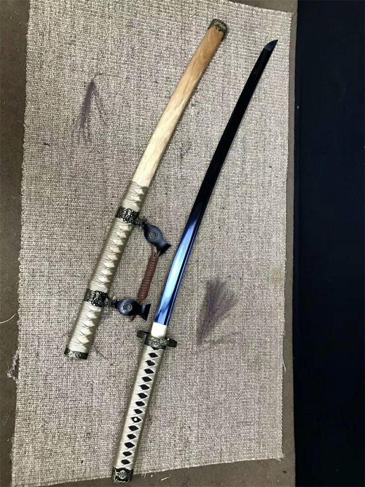 Handmade blue katana military  Swords ss016