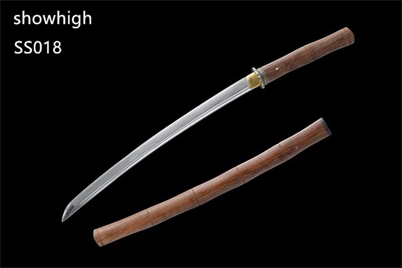 Handmade damascus wakizashi  Swords ss018