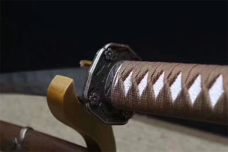 Handmade military katana  Swords ss030 watch cutting video