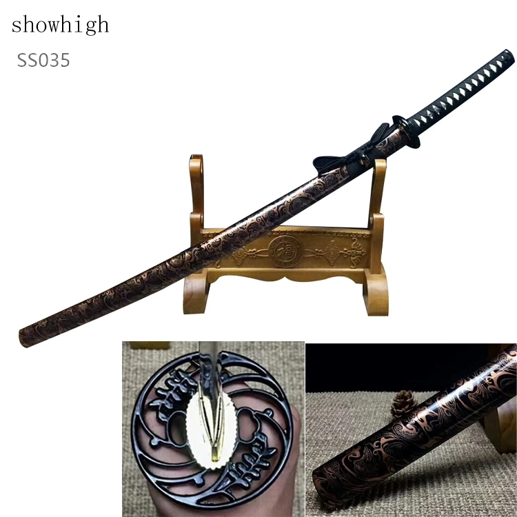 Handmade high carbon steel katana Swords ss035