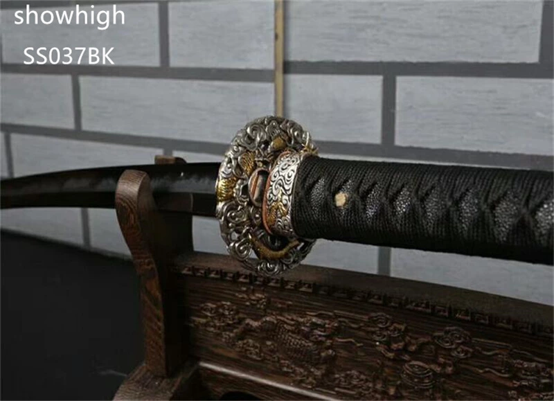 Handmade high quality katana  Swords with red genuine rayskin saya ss037