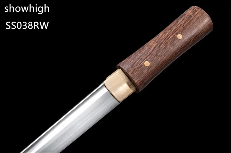 Handmade carbon steel tanto  Swords with rosewood saya ss038