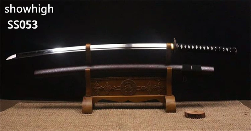 Handmade red katana samurai  Swords ss053