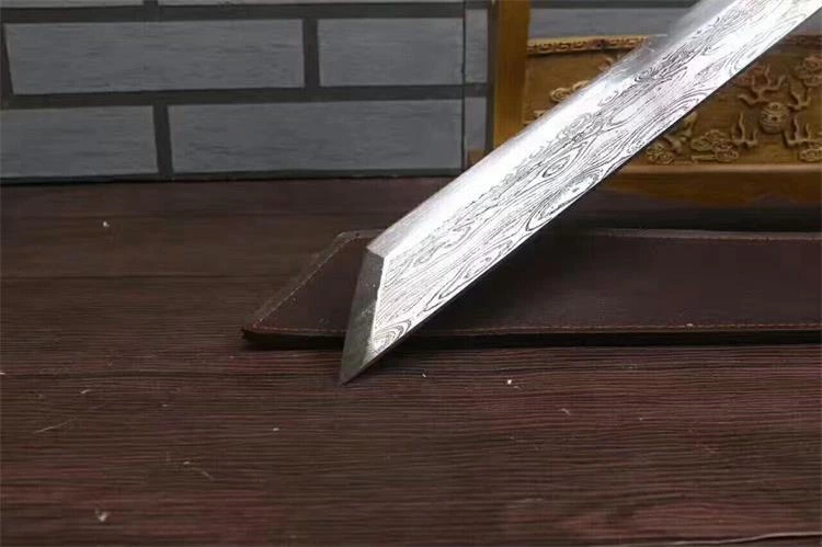 Handmade damascus hacking knife  Swords ss070