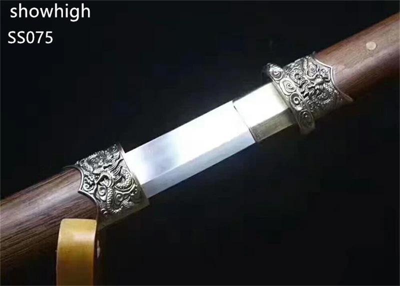 Handmade high carbon  Swords with rosewood saya ss075