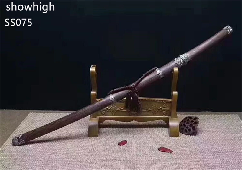 Handmade high carbon  Swords with rosewood saya ss075