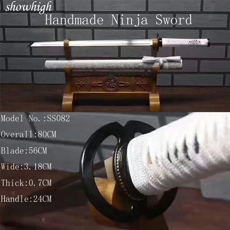 Handmade wakizashi ninja Swords ss082