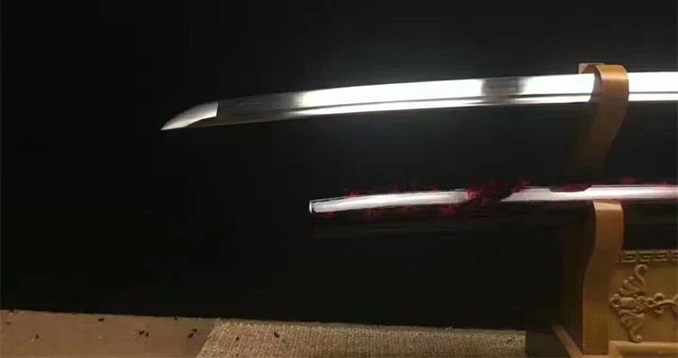 Handmade red cloud katana samurai Swords ss105