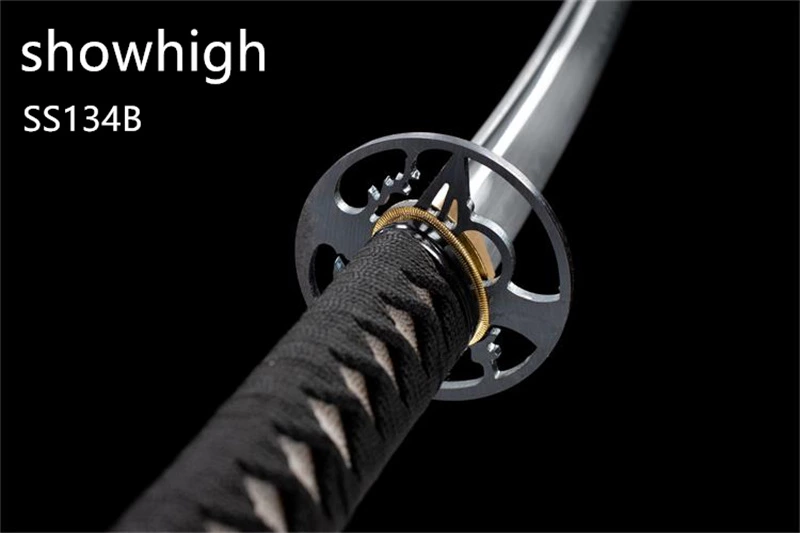 Handmade high carbon real hamon katana samurai Swords ss134b