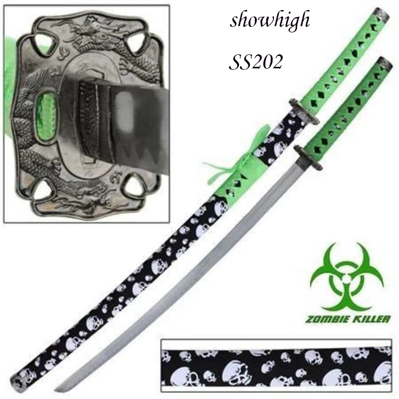 Handmade  zombie killer katana Swords ss202