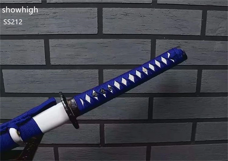 Handmade blue katana samurai Swords ss212