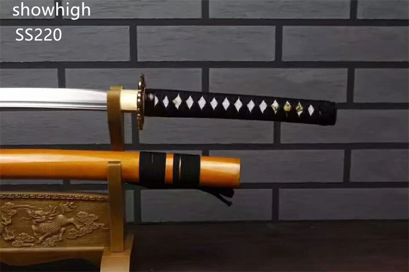 Handmade gold fish katana samurai Swords ss220