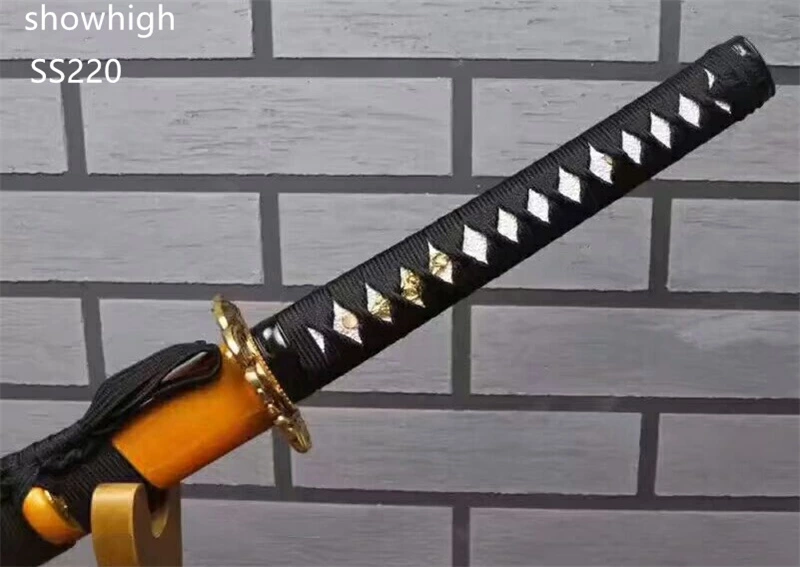 Handmade gold fish katana samurai Swords ss220