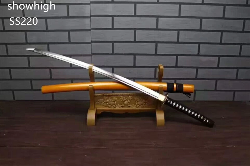 Handmade gold fish katana samurai Swords ss220