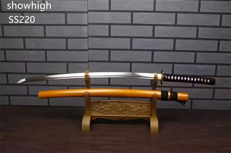 Handmade gold fish katana samurai Swords ss220