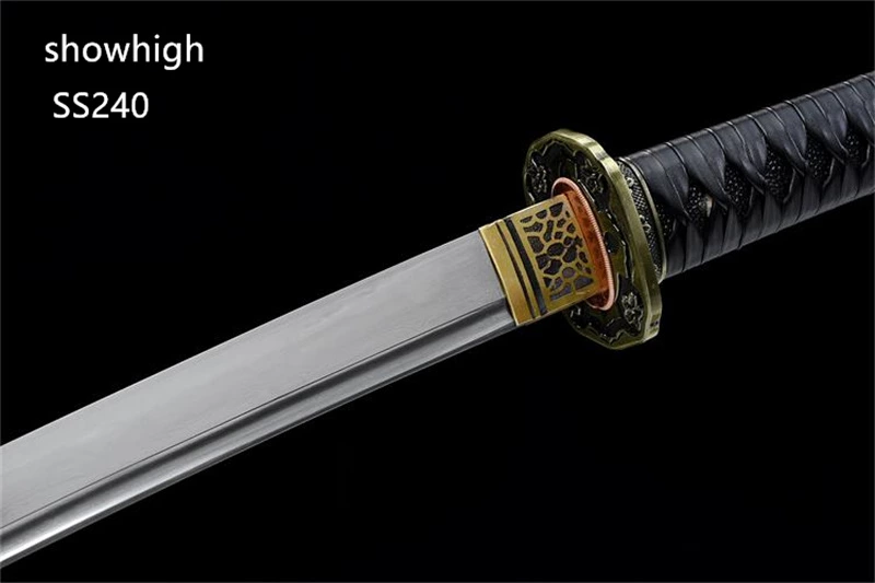 Handmade damascus real hamon military Swords ss240