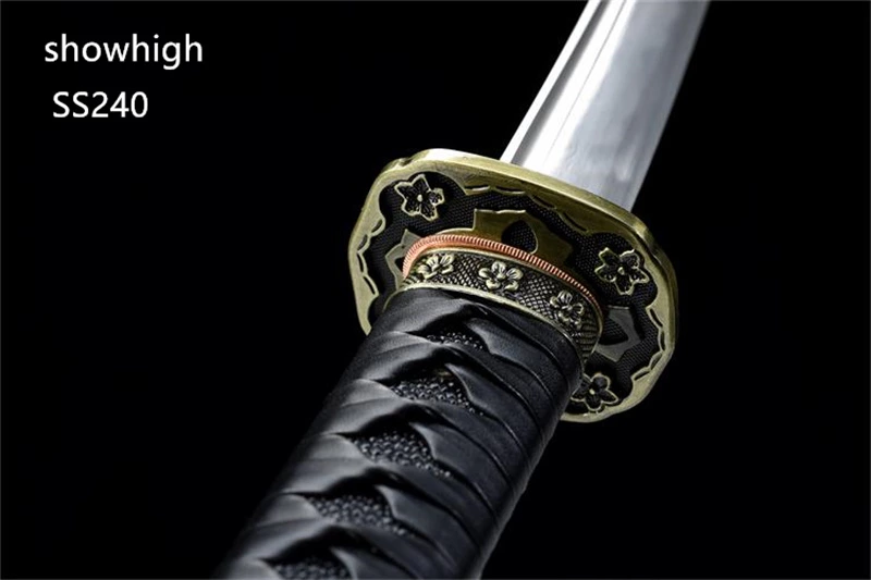 Handmade damascus real hamon military Swords ss240