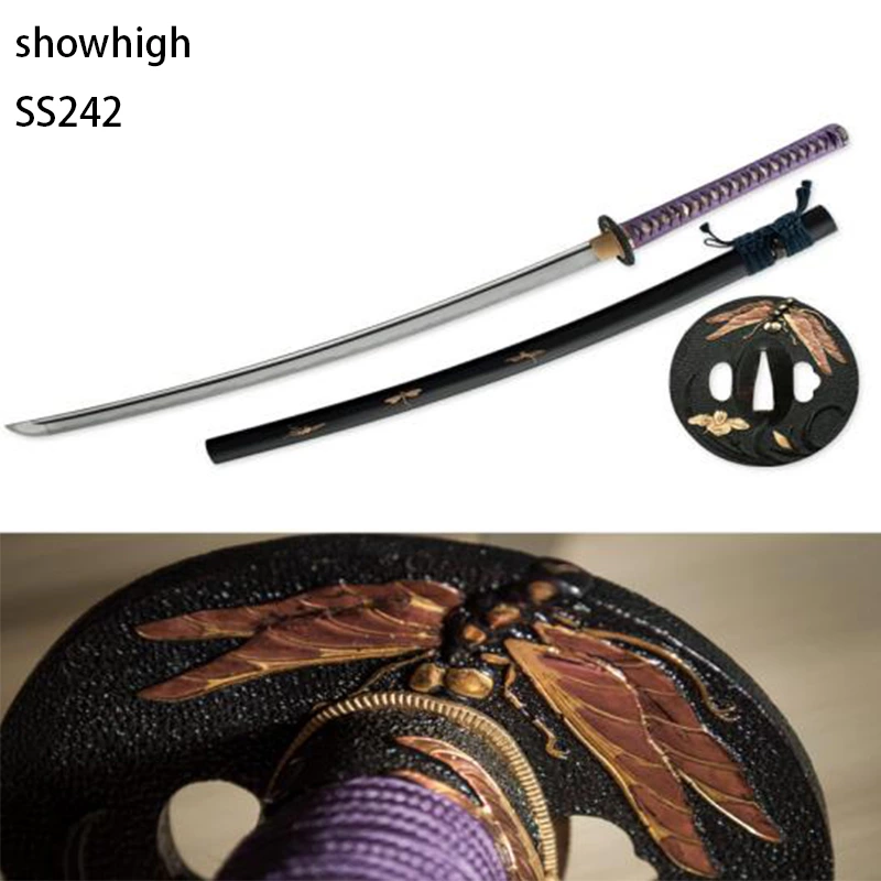 Handmade dragonfly katana samurai Swords ss242