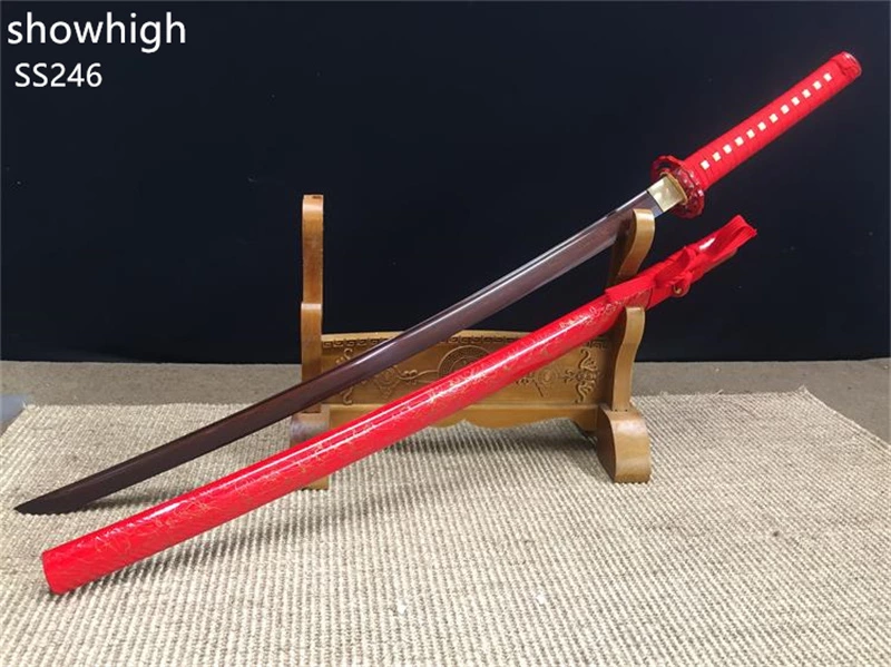 Handmade red damascus  Swords ss246