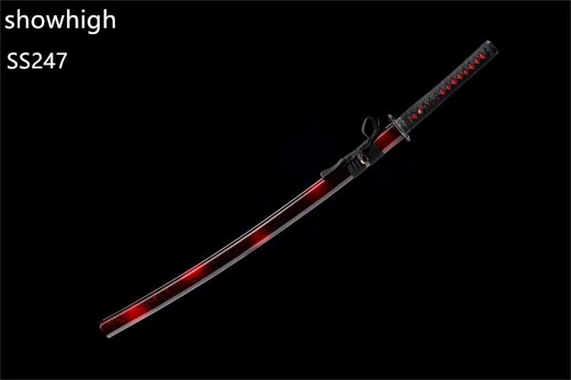 Handmade red carbon steel  Swords ss247