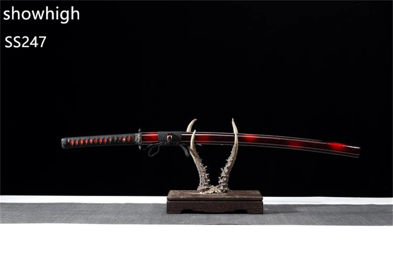 Handmade red carbon steel  Swords ss247