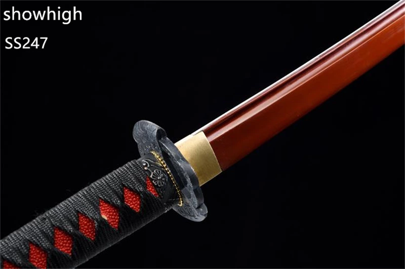 Handmade red carbon steel  Swords ss247