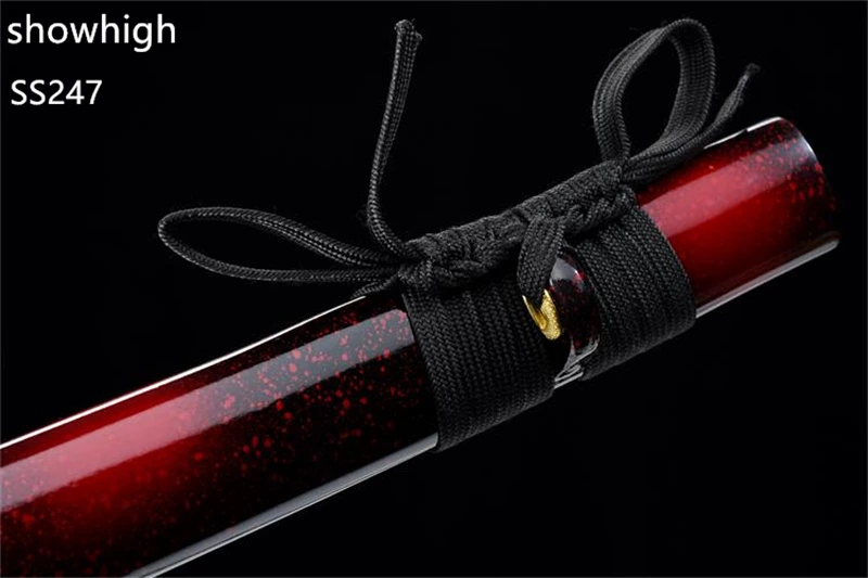 Handmade red carbon steel  Swords ss247