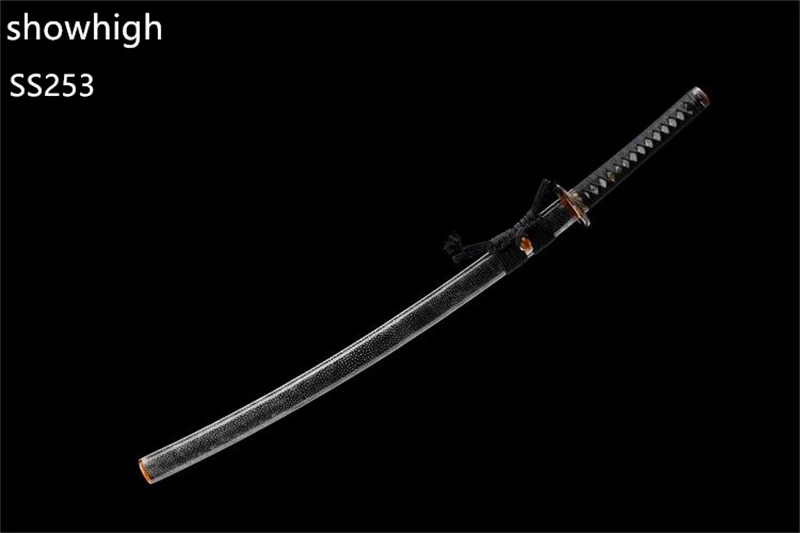 Handmade high quality  T10 manual grinded  katana Swords ss253