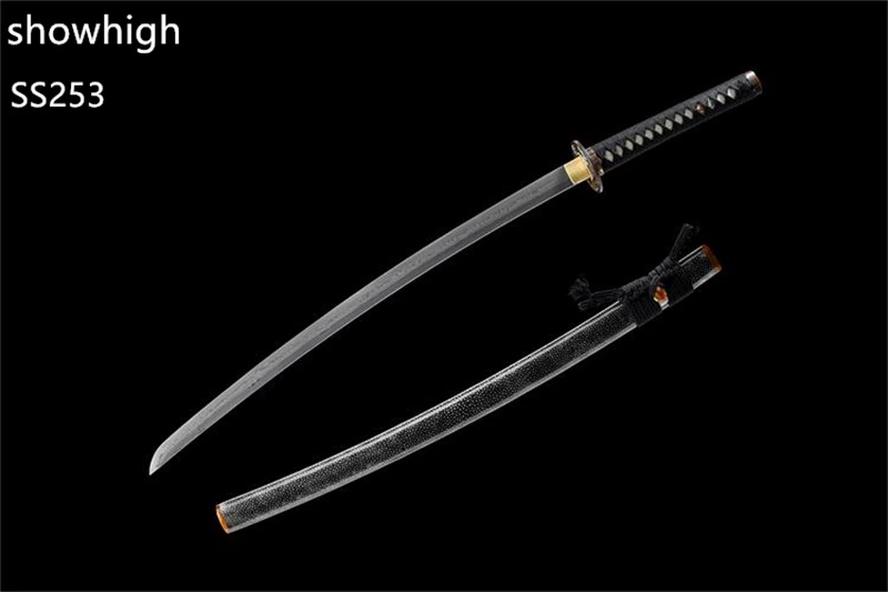 Handmade high quality  T10 manual grinded  katana Swords ss253