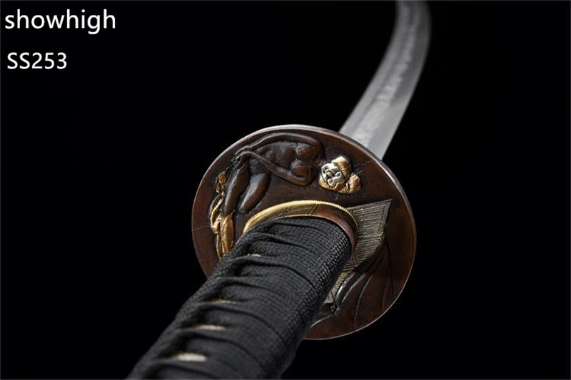 Handmade high quality  T10 manual grinded  katana Swords ss253