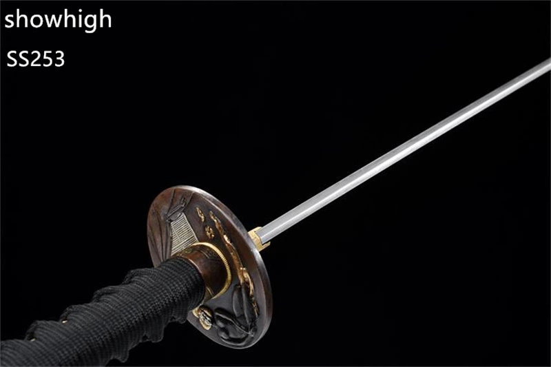 Handmade high quality  T10 manual grinded  katana Swords ss253